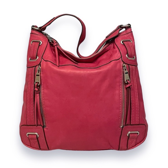 Marc New York Handbags - LIKE NEW!  MARC New York Hot Pink Leather Hobo LARGE Shoulder Bag